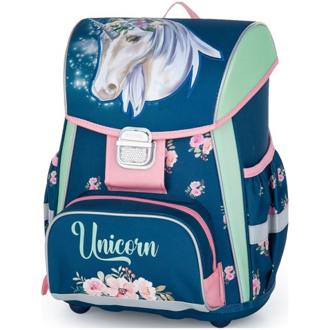 Školní aktovka pro prvňáčky Oxybag PREMIUM Unicorn I