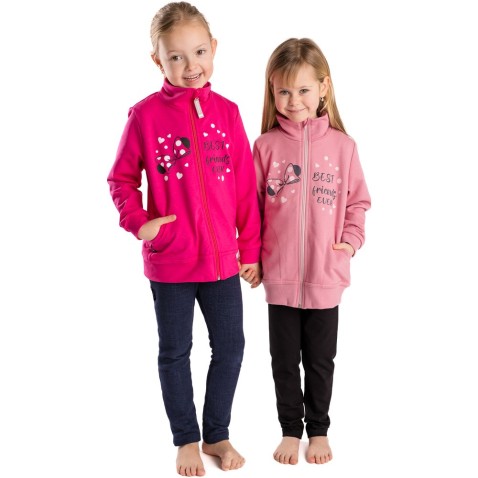 Dětská mikina Bettymode MINNIE AMARANT