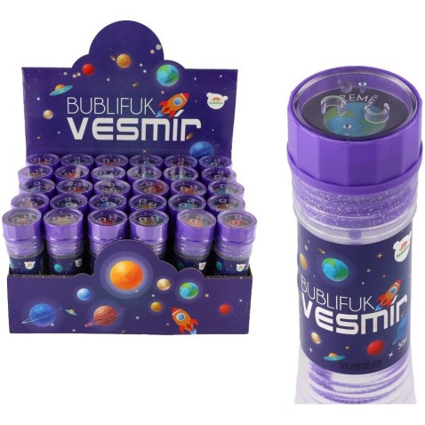 Bublifuk Vesmír 50ml 11cm mix druhů