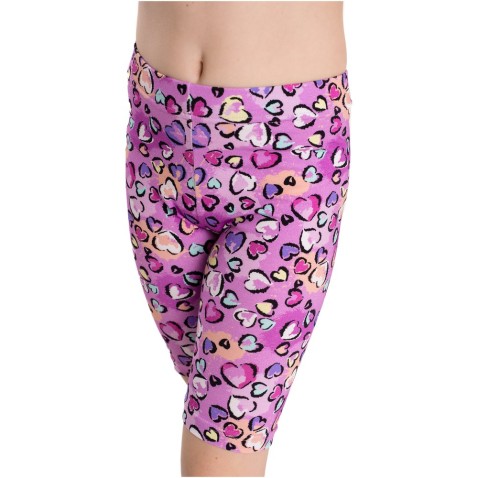 Krátké legíny Bettymode srdíčkové