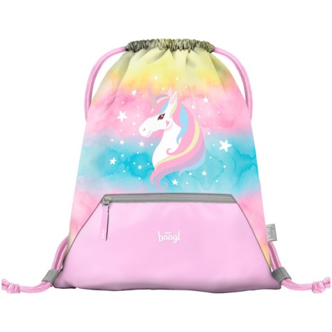 Sáček na přezůvky BAAGL Rainbow Unicorn