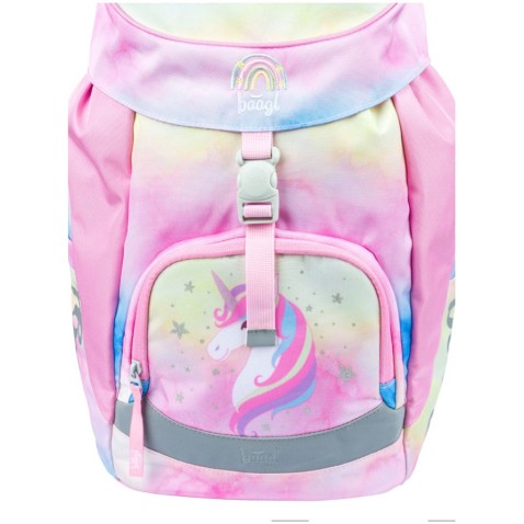 Školní batoh pro prvňáčky Baagl Airy Rainbow Unicorn