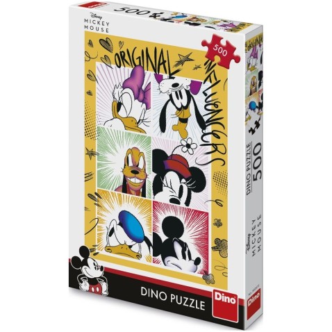 Puzzle Mickeyho parta 500 dílků
