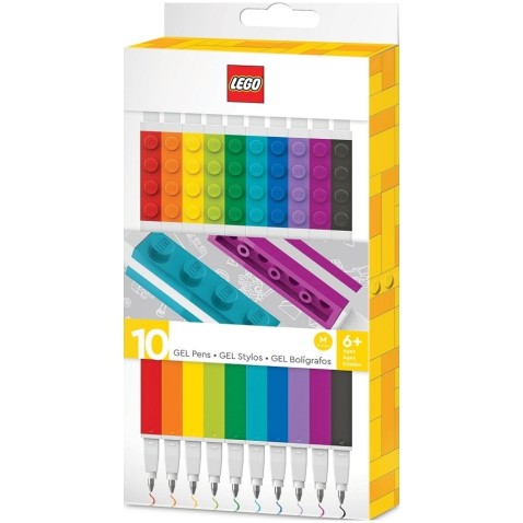LEGO Gelová Pera, mix barev - 10 ks