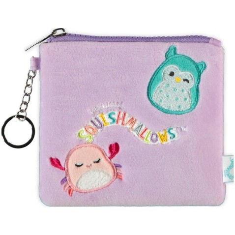 Squishmallows peněženka dětská - mix fialová