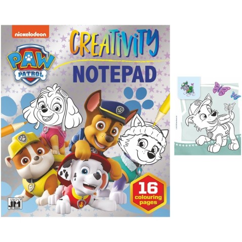 Blok k vybarvení - omalovánky Tlapková patrola/Paw patrol