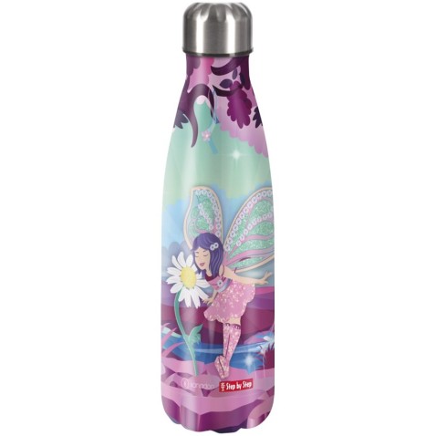 Izolovaná láhev na pití z nerezové oceli 0,5 l, Fairy Freya
