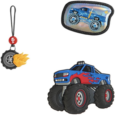 Doplňková sada obrázků MAGIC MAGS Monster Truck Rocky k aktovkám Step by Step