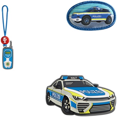 Doplňková sada obrázků MAGIC MAGS Police Car Cody k aktovkám Step by Step