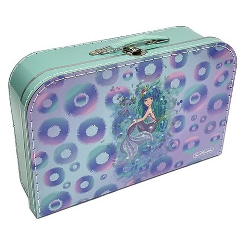 Dětský kufřík na výtvarku Mořská panna, 35 cm