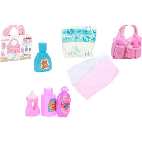 Taška pro panenky s doplňky