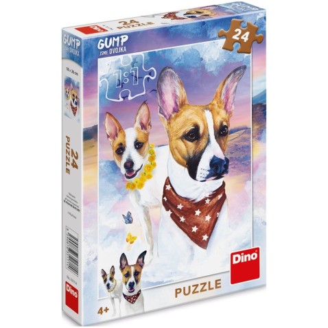 Puzzle Gump jsme dvojka 24 dílků
