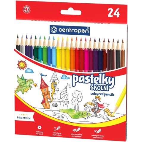 Pastelky Centropen 24 barev