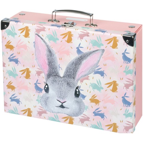 Kufřík do školy Baagl Bunny s kováním