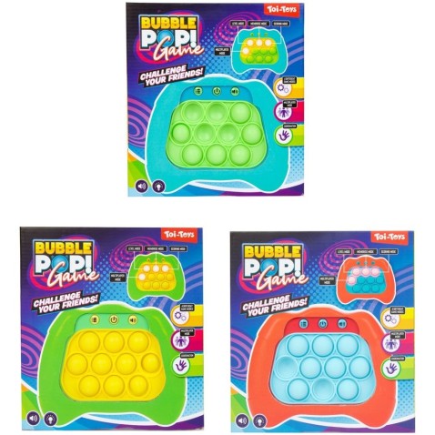 Bubble pops - Praskající bubliny silikon postřehová hra na baterie