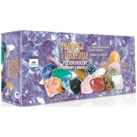 Albi Vykopej a objevuj - Minerály