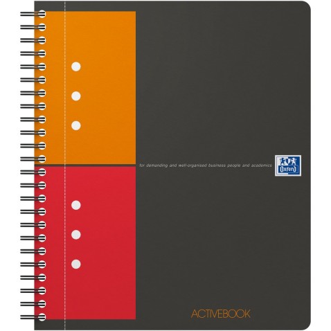Čtverečkovaný blok Oxford International Activebook A5+