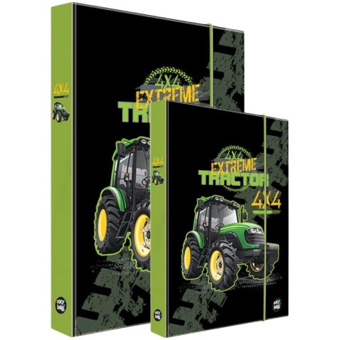 Školní desky na sešity A4+A5 Traktor 25