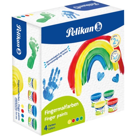 Barvy prstové - 4 základní barvy