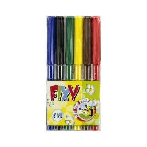 Fixy 6ks v plastové krabičce