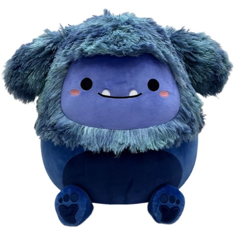 SQUISHMALLOWS 40 cm velký Modrý Bigfoot - Dani