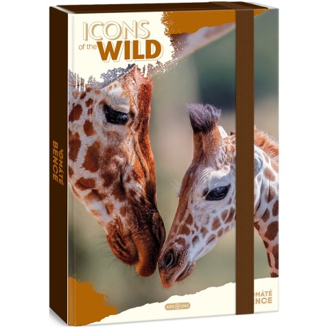 Box na sešity A4 Icons of the Wild - Giraffes