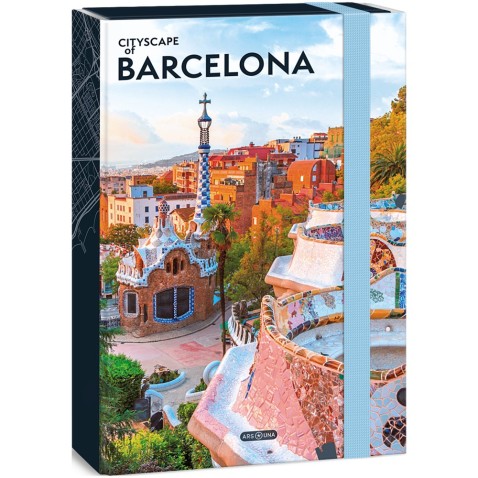 Box na sešity A4 Barcelona