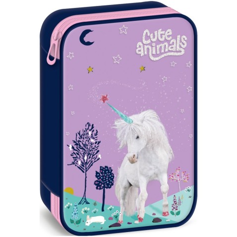 Penál Ars Una Cute Animals jednorožec