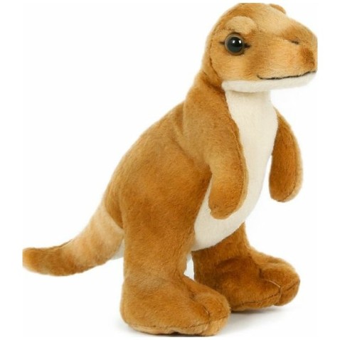 Dinosaurus plyš 20cm hnědý 0m+