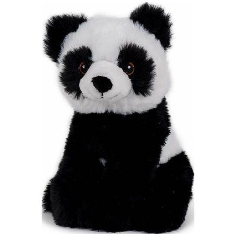 Panda sedící plyš 15cm 0m+