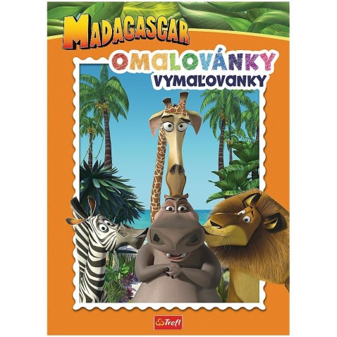 Omalovánky Madagascar