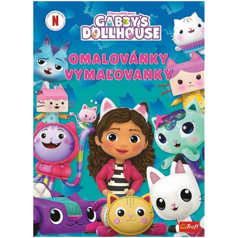 Omalovánky Gabby's Dollhouse 20x27,5 cm
