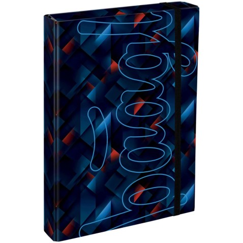Box na sešity A4 Baagl Jumbo Indigo
