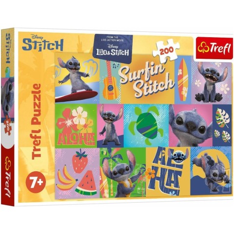 Puzzle Lilo & Stitch - Havajská dobrodružství 200 dílků