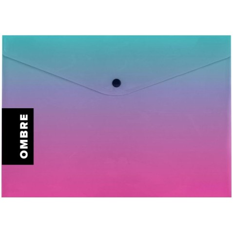 Psaníčko s drukem A4 OMBRE růžová
