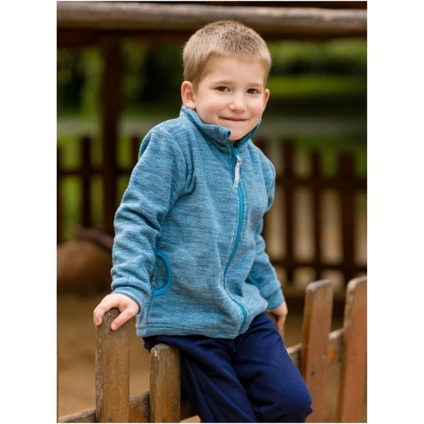 Chlapecká mikina Bettymode FLEECE MICRO BLUE
