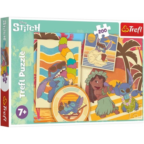 Puzzle Hudební svět Lilo a Stitche 200 dílků