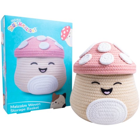 Úložný koš Squishmallows FIZZ - Hříbek Malcolm