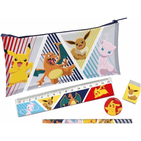 Penál Pokémon s doplňky