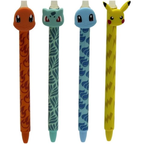 Tužka/pero gumovací Pokémon 15cm