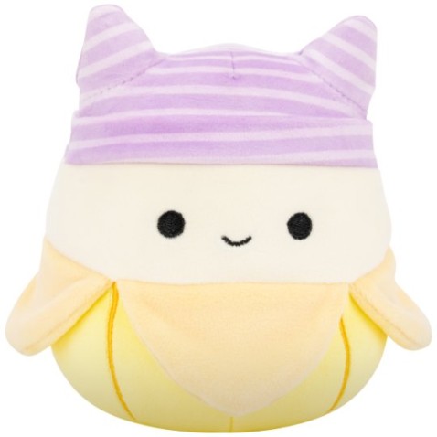 SQUISHMALLOWS 13 cm Banán s čepicí - Junie
