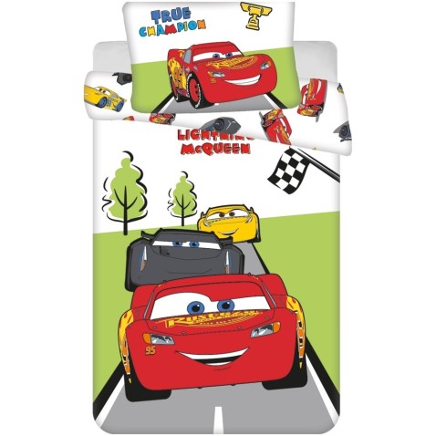 Dětské povlečení do postýlky Cars Champion