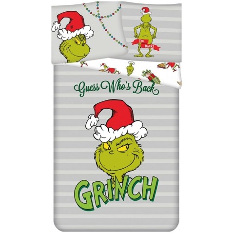 Vánoční povlečení Grinch Guess Who is back