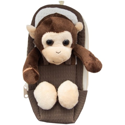Etue dětská plyšová Opice