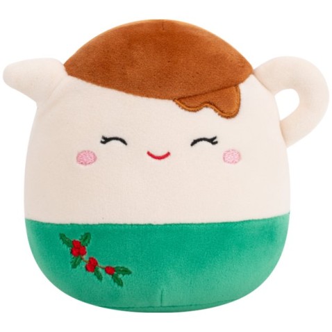 Plyšák SQUISHMALLOWS Omáčník se jmelím - Justice 13 cm