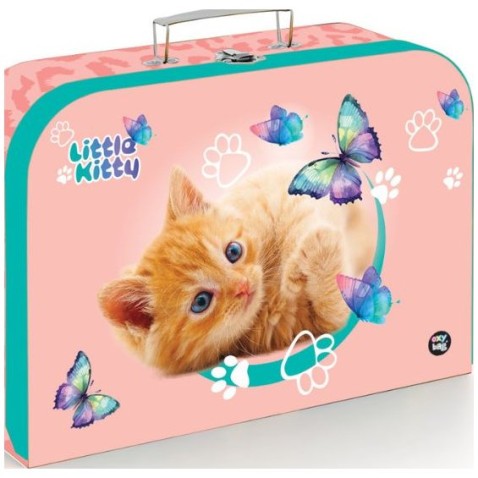 Dětský kufřík 34 cm Kočka