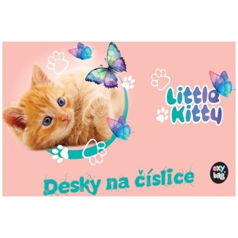 Školní desky na číslice Oxybag Kočka