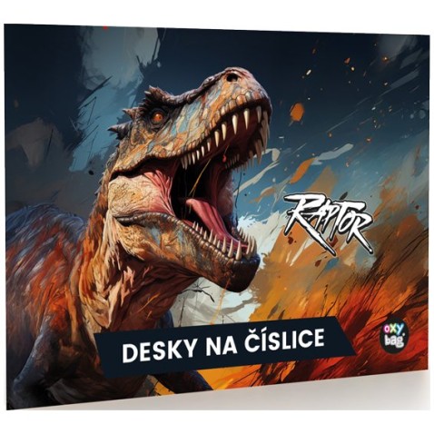 Školní desky na čísla Oxybag Dino
