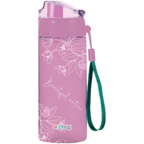 Láhev na vodu OXY CLiCK 600 ml Floral