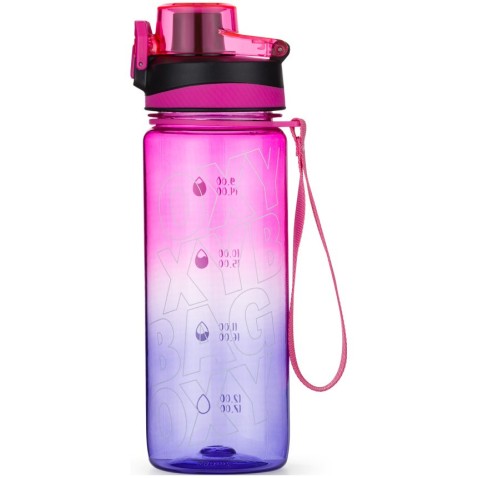 Láhev na vodu OXY LiFE 800 ml Ombre Fuchsia